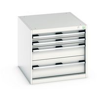 Armoire à tiroirs Cubio - 600x650x750mm - Bott