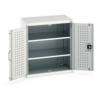 Kast Cubio met geperforeerde deur H900 mm - Bott