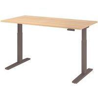 Bureau assis-debout série XMKA - 160x80 cm - Hammerbacher