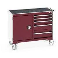 Desserte de maintenance Cubio petits tiroirs - 1050x525x885mm - Bott