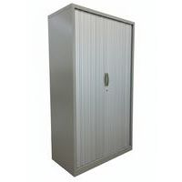 Gereviseerde hoge kast - grijs