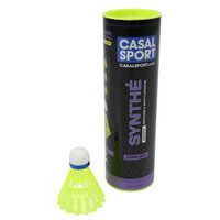 Badmintonshuttle synthetisch geel - Casal Sport