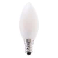 Ampoule à filament LED Opal olive C35 4W culot E14 - VELAMP