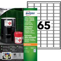 Printeretiket Ultra Heavy Duty polyethyleen - Voor alle printers