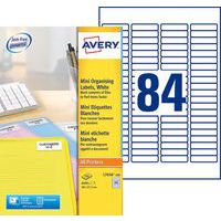 Mini-etiket Avery - laserprinter