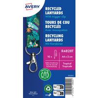 Keycord, gerecycled met motief - Avery Dennison