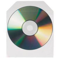 CD/DVD hoes met klep: niet zelfklevend