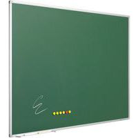 Tableau à craie mural - tableau magnétique vert 900 x 600 mm