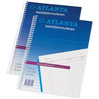 Kasboek met carbonpapier Atlanta