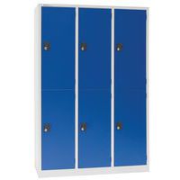 Meervaks garderobekast, Type garderobekast: Met garderobe, Materiaal: Staal