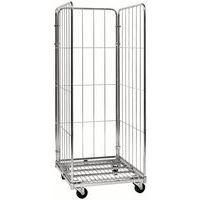 Rolcontainer - Basis in verzinkt staal - Draagvermogen 400 kg