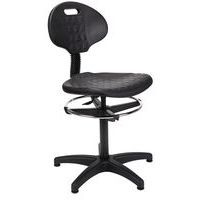 Ergonomische werkplaatsstoel - Hoog - Manutan