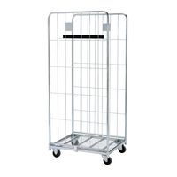 Rolcontainer - Basis in verzinkt staal - Draagvermogen 500 kg
