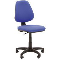 FurnitureR Teenage Office Chair, Hoogte Verstelbare Armless Task Seat, Kleurrijke Study Seat voor Home, Computer Chair, Ergonomisch & Swivel Office, 40,5 x 44 x 87 cm, Deep Pink