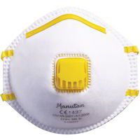 Demi-masque respiratoire coque à usage unique FFP1 - Manutan Expert
