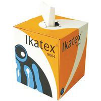 Poetsdoek nonwoven - Dispenserdoos met centraal afrolsysteem - 500 stuks Ikatex