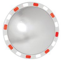 Miroir de sécurité rond - Voie privée - Vision 90° - Manutan Expert