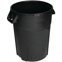 Ronde container - Zwart - Manutan