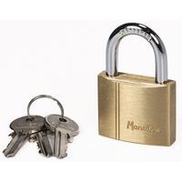 Master lock Cadenas à clé MASTERLOCK laiton, l.40 mm pas cher