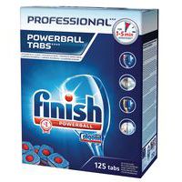 Tablettes de lavage powerball Finish Professional - Boîte 125