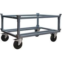 Hoge dolly voor pallets - Draagvermogen 500 tot 1200 kg - Manutan