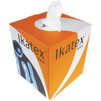 Rol poetsdoeken nonwoven Polish Ikatex - 300 stuks - wit