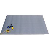 Tapis antistatique avec mise à la terre - 150 x 90 cm