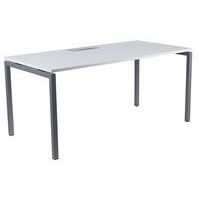 Recht bureau 160 cm U-poten Misao - Manutan