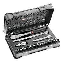 Dopsleutelset 1/2 6-kant inch maten - SL.161-1P6U - Facom