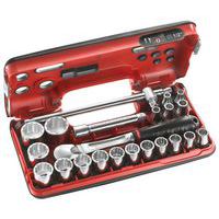 Dopsleutelset Metrisch 1/2 (12.5 mm) 22-delig - SL. DBOX412 - Facom