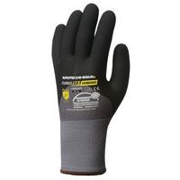 Handschoenen Eurolite met coating van nitril en noppen