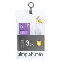 Afvalzakken Pocket Liner 20 liter (E)- Simplehuman