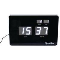 Horloge murale LED Blanc - Manutan Expert