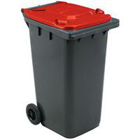 Mobiele container voor afvalscheiding - 240 l - Manutan