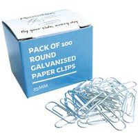 Gegalvaniseerde paperclip rond - Manutan