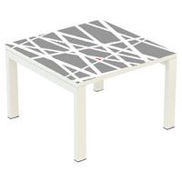 Table basse carrée Easy Office, Largeur: 60 cm, Forme: Carré, Plateau matériau: Aggloméré