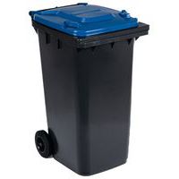 Conteneur mobile tri des déchets, Capacité: 240 L, Ouverture: Basculante, Matériau: Plastique