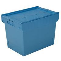 Multifunctionele bak met deksel met dubbele klep - Lengte 600 mm - 36 tot 72 liter