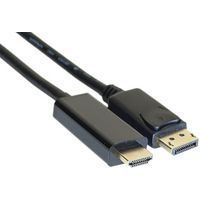 DisplayPort 1.2 naar UHD HDMI Kabel 2 M
