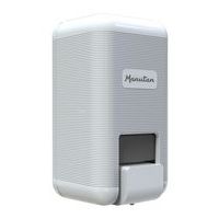 Handmatige zeepdispenser - geschikt voor handgel - Manutan