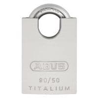 Geblindeerd hangslot Titalium serie 90 - Gelijksluitend - 2 sleutels