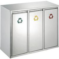 Afvalbak afvalscheiding 3x8 l - V-Part