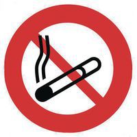 Verbodsbord - Verboden te roken - Zelfklevend - Manutan