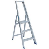 Professionele trapladder, compact - 3-6 treden - Stevig