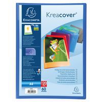 Protège-documents PP semi rigide kreacover® A4 - Lot de 8 - Exacompta