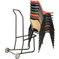 Stoelentrolley - Draagt en verplaatst tot 20 gestapelde stoelen