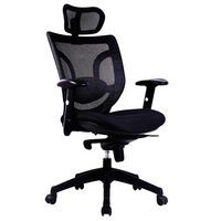 Bureaustoel van gaas - Hoge rugleuning - Nautilus Designs Newton