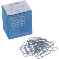 Paperclip gegalvaniseerd visgraatvorm - Doosje van 1 - Manutan