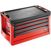 Gereedschapskoffer Topcase - M4 met 4 laden rood - Facom