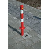 Verwijderbare parkeerpaal